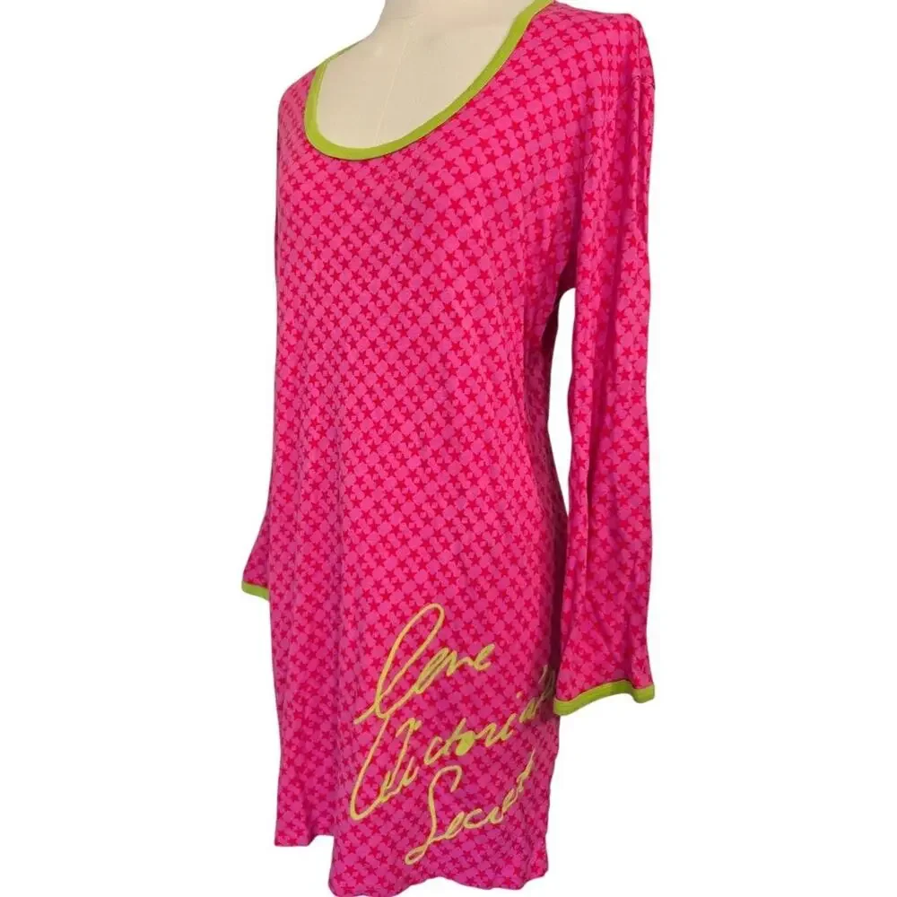 Y2k victorias secret pink star